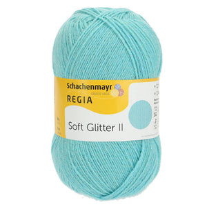 REGIA Uni Soft Glitter 100g Sockenwolle