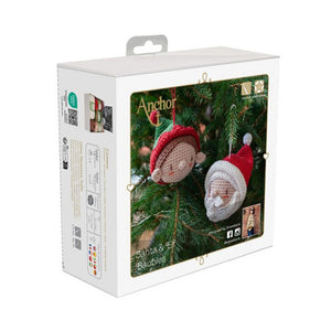 Anchor Häkelpackung - Santa & Elf