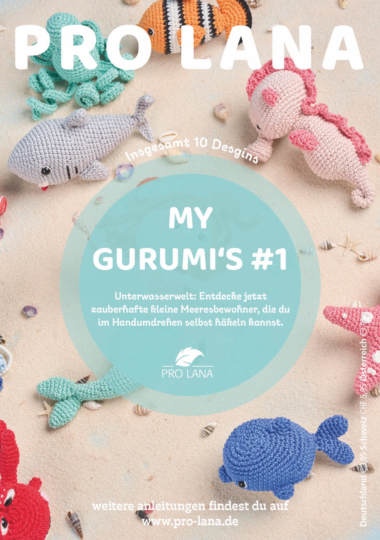 Pro Lana BOOKLET My Gurumi’s #1 – Unterwasserwelt