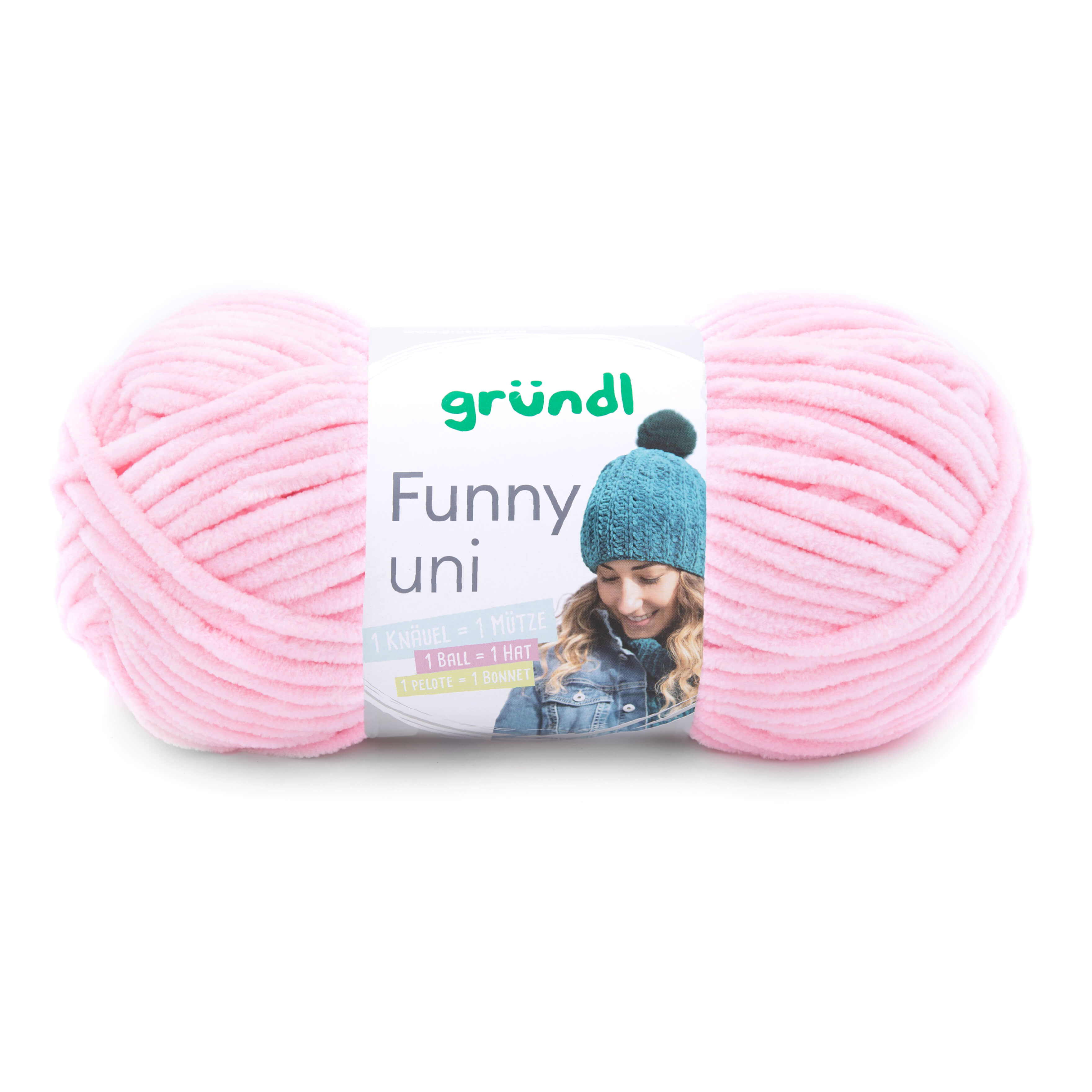 Gründl Funny Uni 100g Chenillegarn