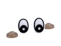 Augen mit Sicherung 12 x 16 mm schwarz 1 Set