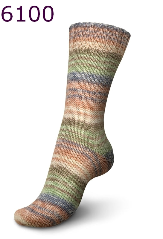 REGIA 6-fädig Nordic Nature Color 150g