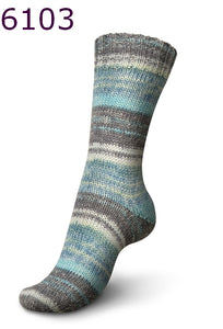 REGIA 6-fädig Nordic Nature Color 150g