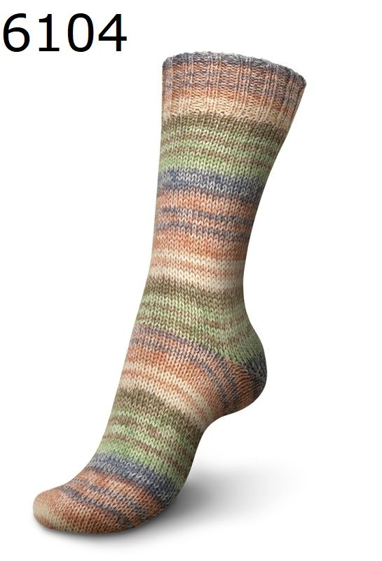 REGIA 6-fädig Nordic Nature Color 150g