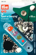 Druckknöpfe Sport 15 mm, 10 Stk.