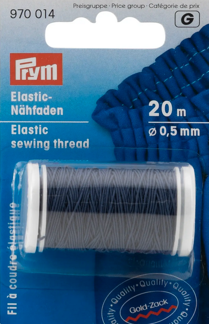 Elastic-Nähfaden 0.5mm, marine
