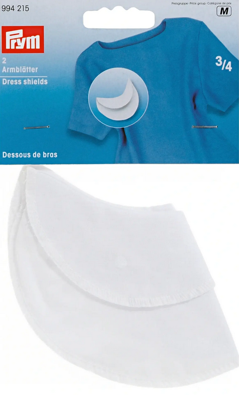 Armblätter 1/2, weiß