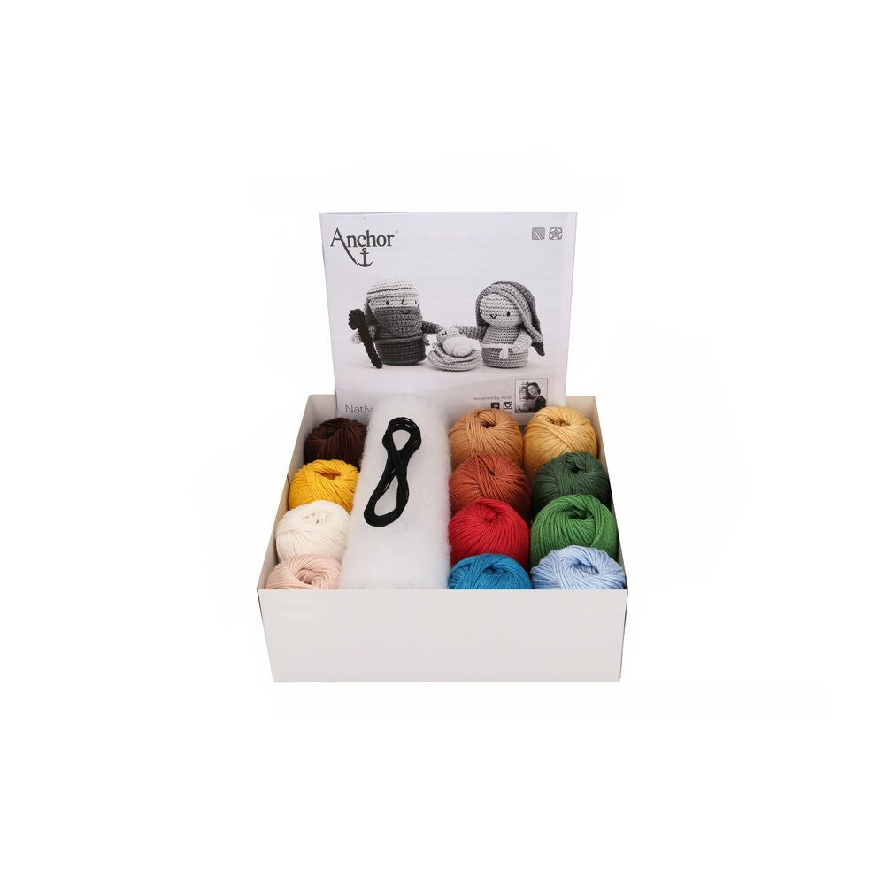 Anchor Häkelpackung - Heilige Familie - Nativity Holy Family Kit