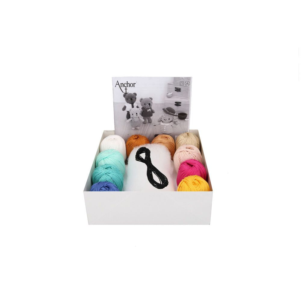 Anchor Häkelpackung - Goldlöckchen und die 3 Bären - Goldilocks And The 3 Bears Kit