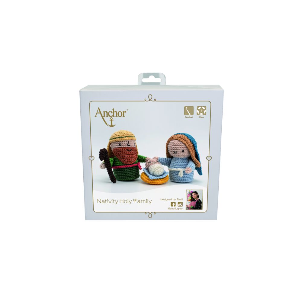 Anchor Häkelpackung - Heilige Familie - Nativity Holy Family Kit