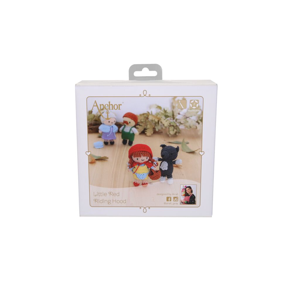 Anchor Häkelpackung - Das Rotkäppchen - Red Riding Hood Kit