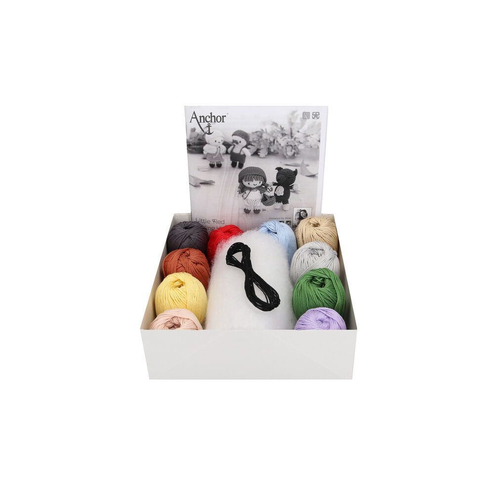Anchor Häkelpackung - Das Rotkäppchen - Red Riding Hood Kit